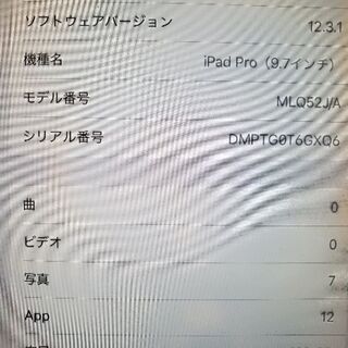 iPad Pro 9.7インチ Wi-Fi+Cellular 1...
