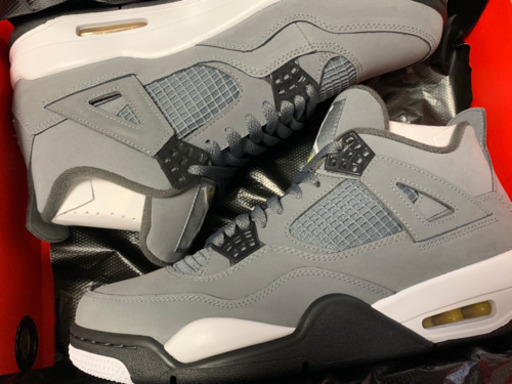 ［SNKRS 購入 27.5センチ ］国内正規 新品 27.5cm NIKE Air Jordan 4 Retro COOL GREY ナイキ エアジョーダン4 レトロ