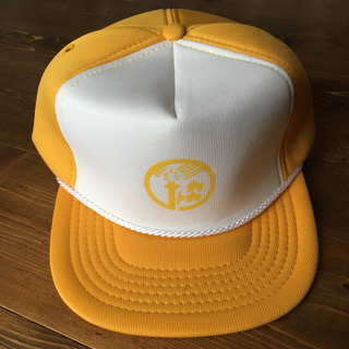 農協 帽子 キャップ 黄色