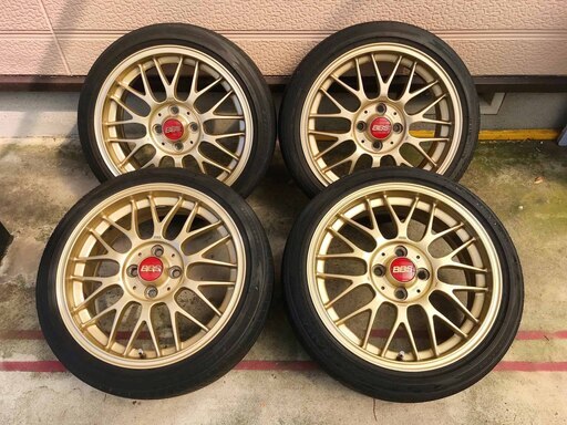 BBS 鍛造  RG-F RG408　FS 165/50R16　中古４本