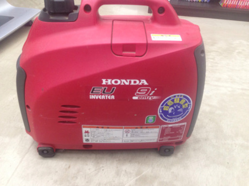 0807-01 HONDA インバーター発電機 EU9i 福岡 糸島 唐津 【公式通販】