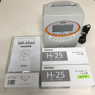 SEIKO タイムレコーダー QR-6560 セイコー タイムカ...