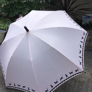 傘♡薄いピンク ネコ♡