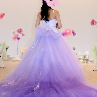 YNS ウェディングドレス(カラードレス) グラデーション