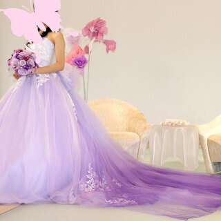 YNS ウェディングドレス(カラードレス) グラデーション