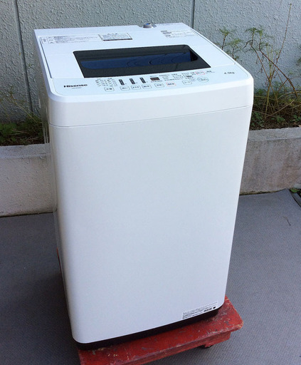 ハイセンス Hisense 全自動洗濯機 HW-E4502 2018年製 4.5kg 美品