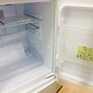 安心の1年間返金保証！SHARP(シャープ)の２ドア冷蔵庫です。