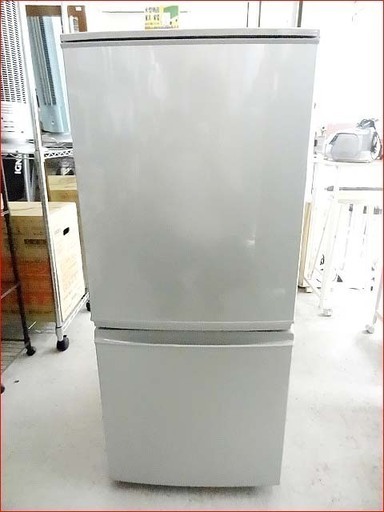【恵庭発】SHARP シャープ ノンフロン冷凍冷蔵庫 SJ-14Y-S　2014年　137L