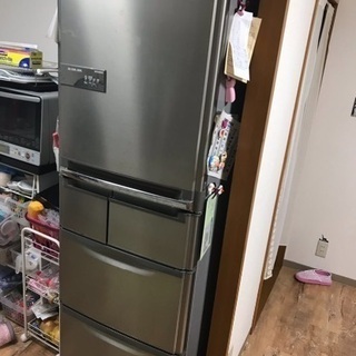 三菱5ドア 冷凍冷蔵庫(401L)