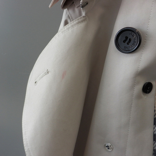 ▷トレンチコート BURBERRY LONDON サイズ44 ライトグレー ライナー