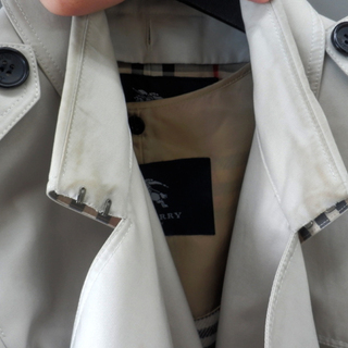 ▷トレンチコート BURBERRY LONDON サイズ44 ライトグレー ライナー