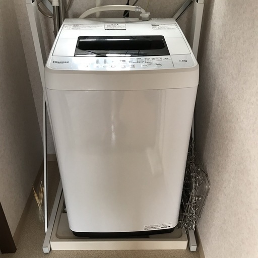 ハイセンス 全自動洗濯機 [洗濯4.5kg]