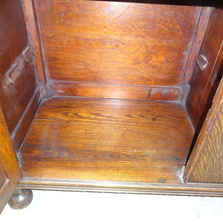 モノ市場東海店 アンティーク ミラー付きサイドボード