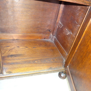 モノ市場東海店 アンティーク ミラー付きサイドボード