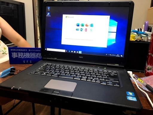 i3搭載ノートパソコン！Windows10搭載★オフィス認証済！