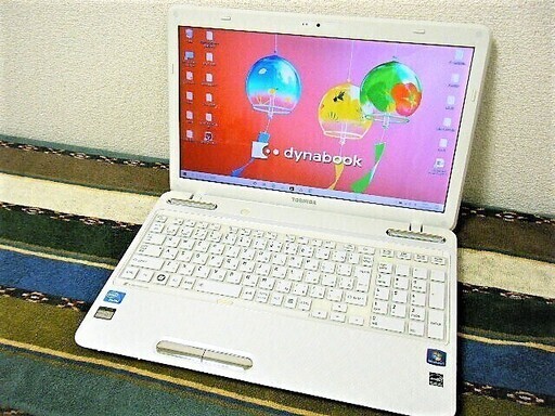 15.6型/高性能Core i5/光速☆彡大容量！SSD480GB(新品✨)/快適♬メモリ8GB/MS Offce2019✎/すぐ使えるWindows10♪リカバリーメディア付/HDMI/カメラ/マイク/すぐ繋がるWi-Hi/DVDRWコピー可/10キー付きKB♪/SDカードスロット♪/バッテリー新品♪/点検整備清掃済みTOSHIBA dynabook リュクスホワイト
