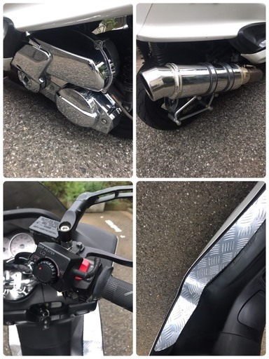 マジェスティ250C ヤマハ 5連 メーター 大人カスタム