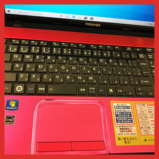 245）東芝 ノートPC Win10 Core i7 8GB HDD 750GB