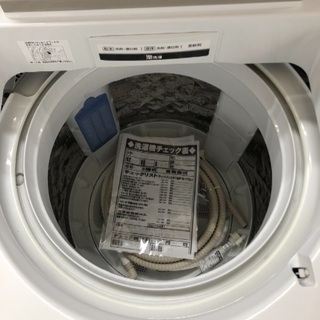 Panasonic 2018年 8.0kg 洗濯機 奥パネル式で使いやすい！