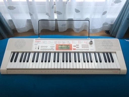 【お値下げ】CASIO 光キーボード L-123 良品 譲ります