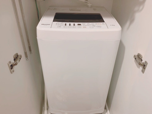 【美品】4.5kg 洗濯機 HISENSE