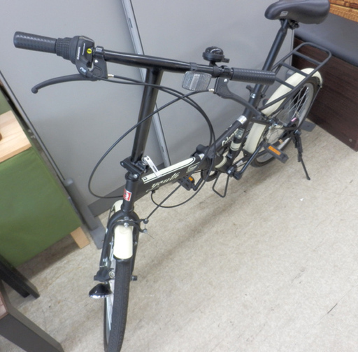 PayPay対応 Coleman 折りたたみ自転車 20インチ 白×黒 コールマン 札幌市西区西野