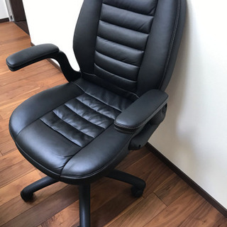 【購入者決定】椅子 チェアー ブラック オフィス 高さ調節可能