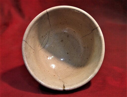 氷結紋 古茶碗 金継ぎ - 茶器 