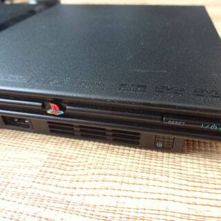 ソニー SONY 薄型 PS2 ブラック SCPH-70000 プレイステーション2 本体  プレステ2 電源アダプター SCPH-70100 - 売ります・あげます