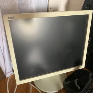【０円あげます】NECパソコンモニター17インチ（LCD-AS1...