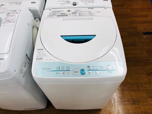 【トレファク藤沢店】シャープ2012年製4.5kg洗濯機【6ヶ月保証付】