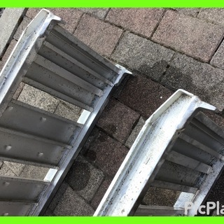 耕運機 用 歩み アルミブリッジ ダラー 2本セット 500kg迄