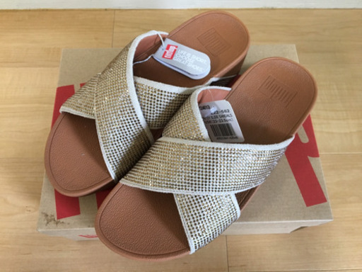 新品☆fitflop goldmix サンダル ゴールド