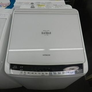 ☆超美品☆乾燥機付洗濯機 日立 8kg 2021年10月