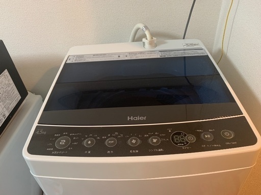 洗濯機 ハイアール 2018年製/6ヶ月使用