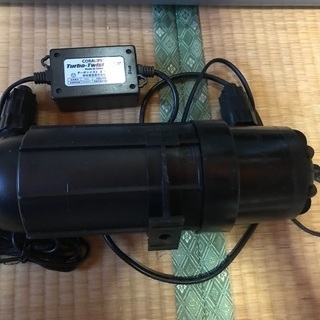 90cm 4面ホワイト オーバーフロー水槽 フルセット 中古