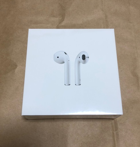 新品 未開封　Apple AirPods with Wireless Charging Case アップル・エアポッド　(第二世代最新モデル)　完全ワイヤレスフォン