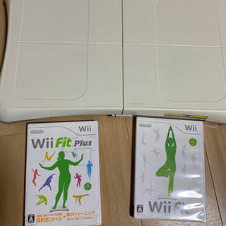 バランス Wii ボード  ソフト2枚付き