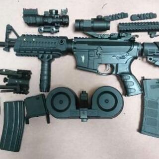 caa m4 電動ガンフルメタル 豪華オプションパーツつき☆ caa m4 電動ガンフルメタル 豪華オプションパーツつき☆