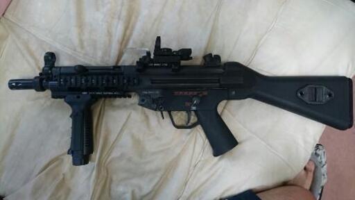 bolt製MP5A4ras 電動ブローバックガン中古 作動確認済み