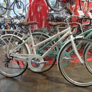 ビアンキ ホワイト 子乗せ自転車 5年使用 ロードバイク 2013年版Bianchi　PRIMAVERA-L　 ビアンキ ホワイト 子乗せ自転車 5年使用 ロードバイク 2013年版