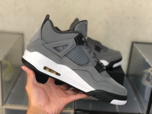 スニーカー NIKE AIRJORDAN4 COOLGLAY