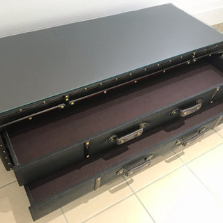 お取引中です。再値下げしました！トランク風 ローテーブル オシャレ
