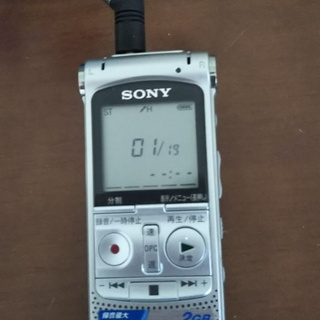 SONY ステレオICレコーダー 2GB AX80 