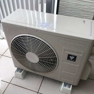 SHARP エアコン・室外機・リモコン
