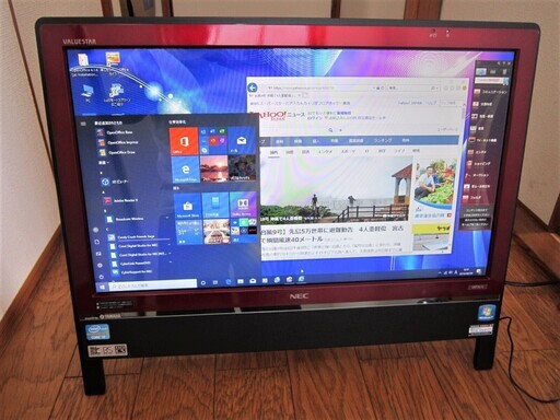 【中古動作品】☆NEC-VN770/E-Corei3-ブルーレィ-Win 10☆一体型