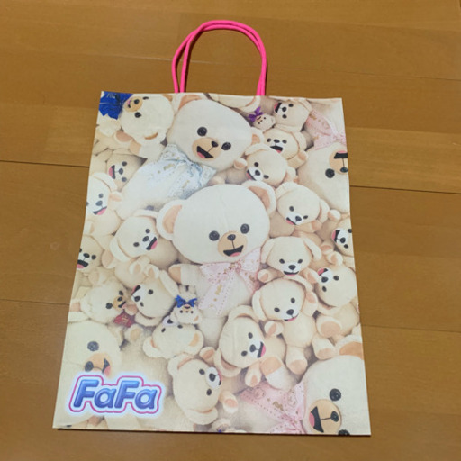 ファーファ テディベア ショップバッグ 紙袋 新品 たろち 舞浜のノベルティグッズの中古あげます 譲ります ジモティーで不用品の処分 ファーファ テディベア ショップバッグ 紙袋 新品 たろち 舞浜のノベルティグッズの中古あげます 譲ります ジモティーで不用品の処分