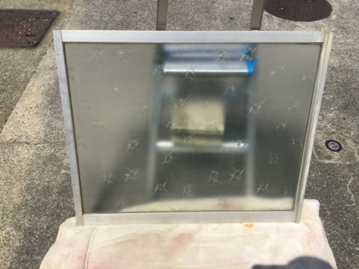 038　昭和レトロ　飾りガラス　窓