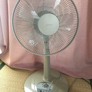 中古扇風機  首振り機能破損品