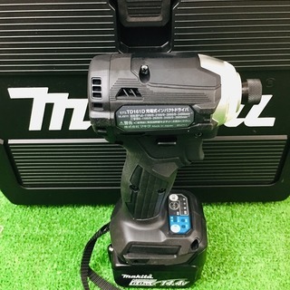 マキタ(Makita) 充電式インパクトドライバ(黒) 14.4V 6Ah バッテリ2本
